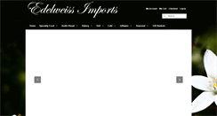 Desktop Screenshot of edelweissimports.com