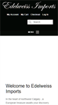 Mobile Screenshot of edelweissimports.com
